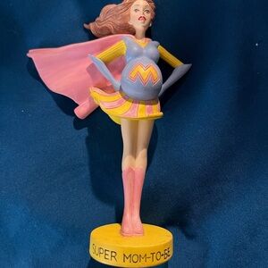 Super Mom-to-Be Figurine